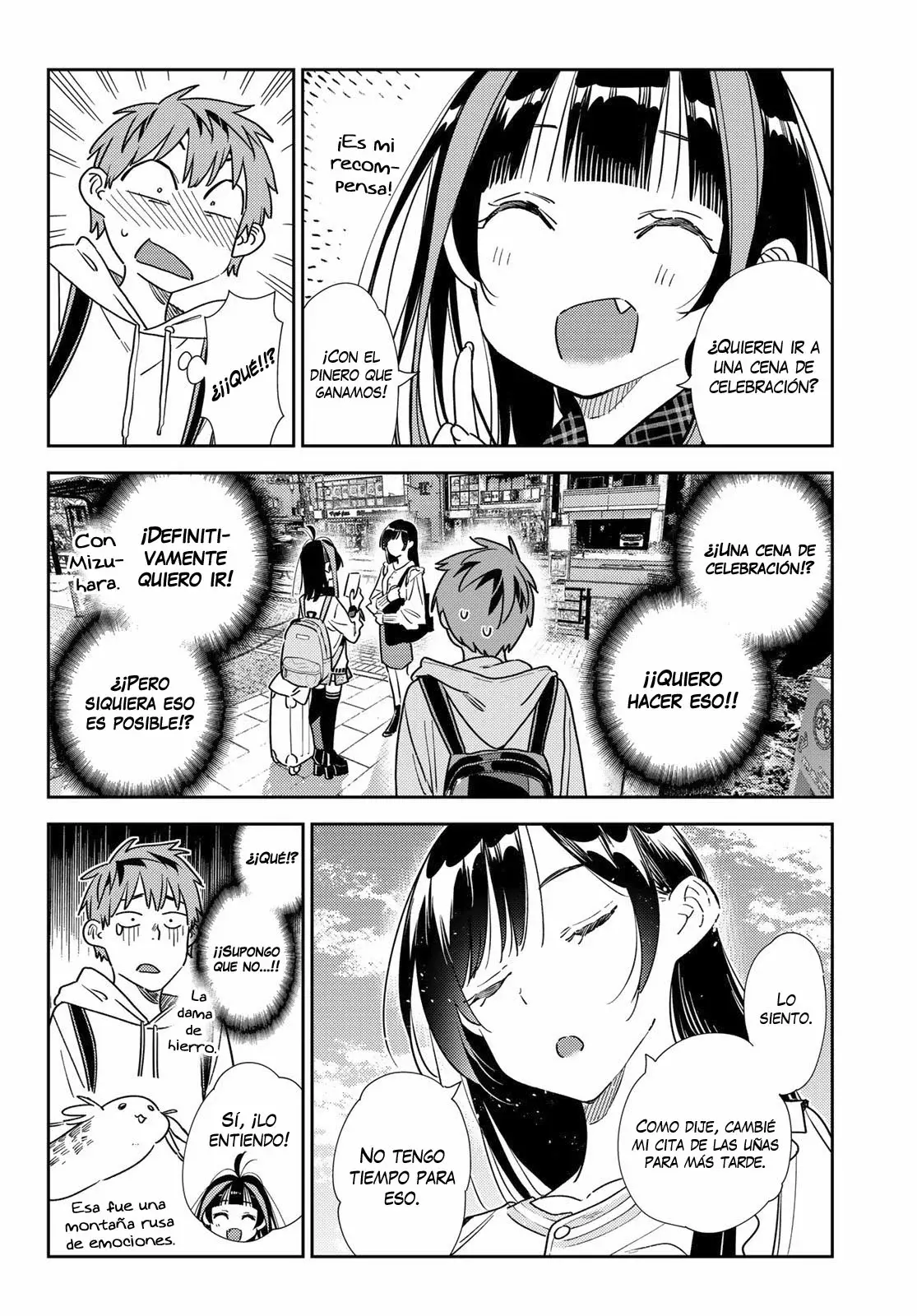 Kanojo, Okarishimasu Capítulo 313 - Página 8 en español
