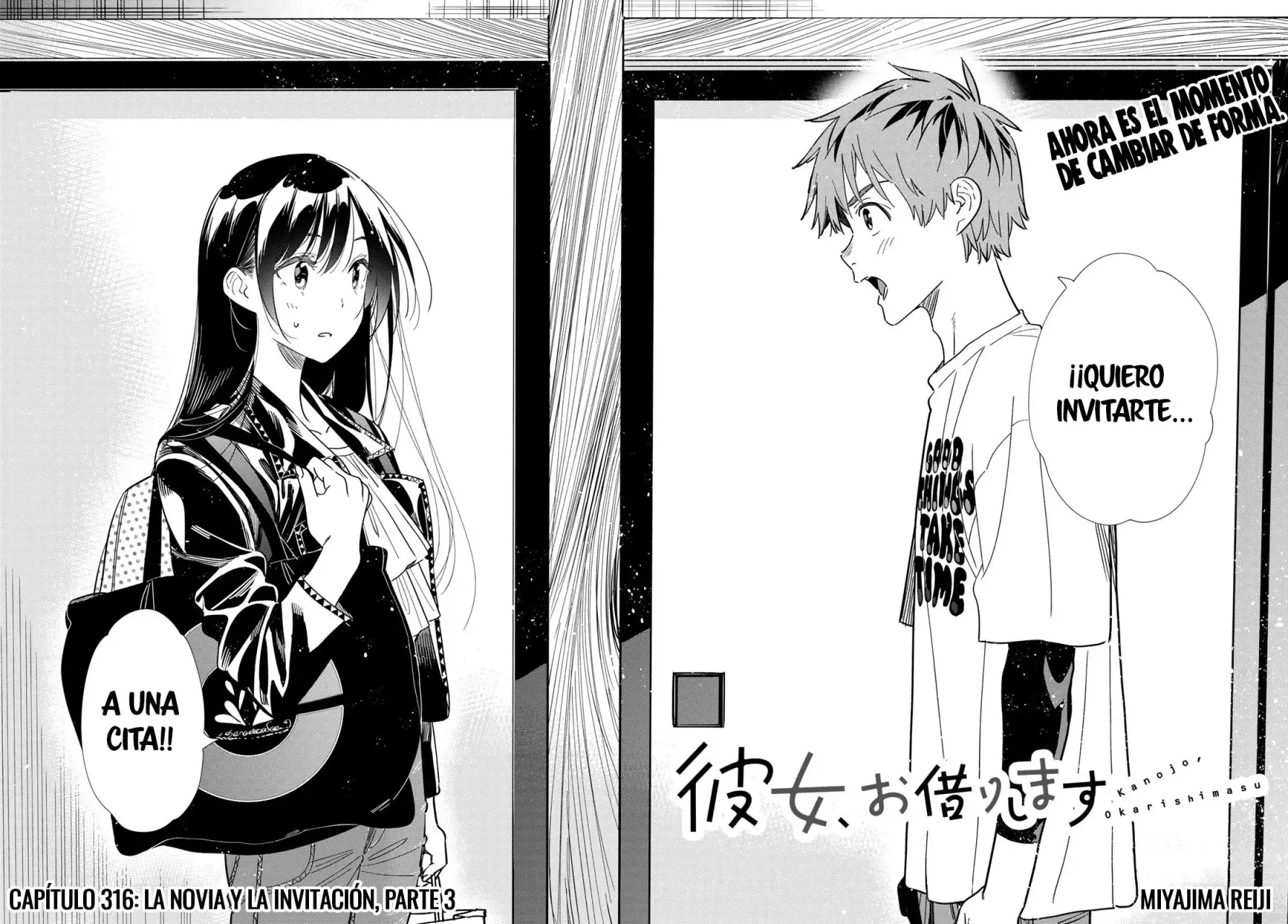 Kanojo, Okarishimasu Capítulo 316 - Página 3 en español