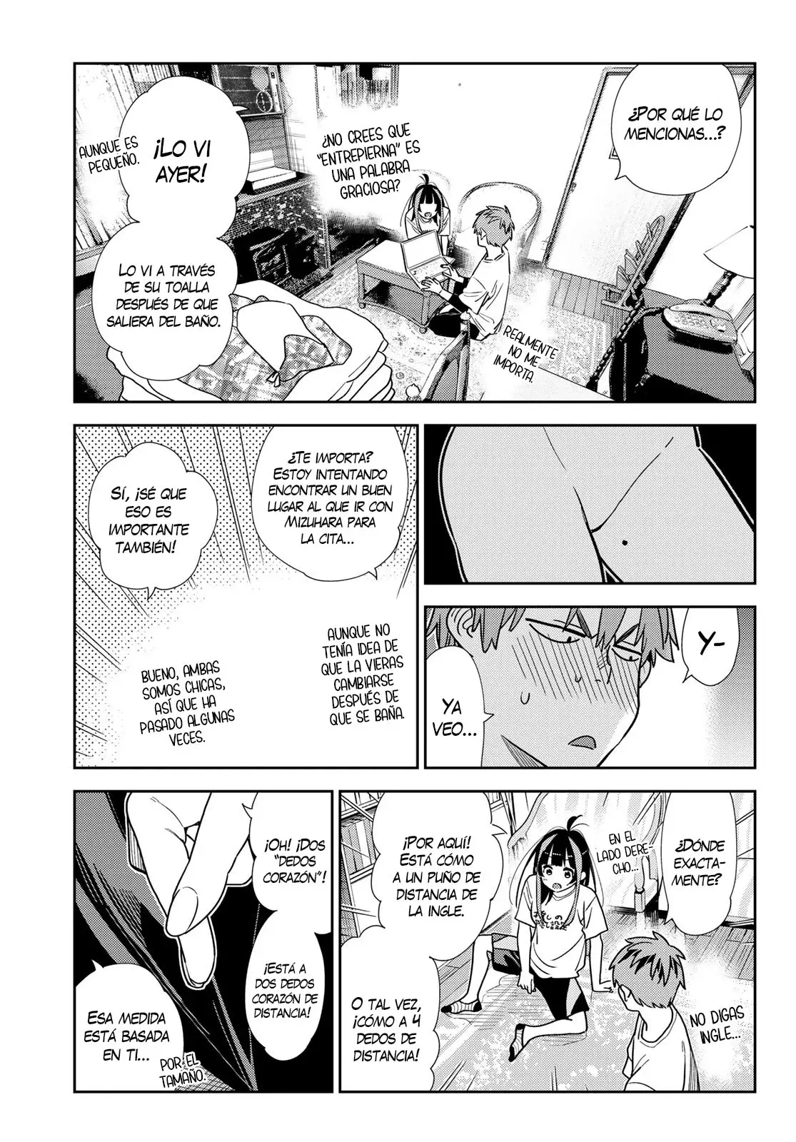 Kanojo, Okarishimasu Capítulo 318 - Página 4 en español
