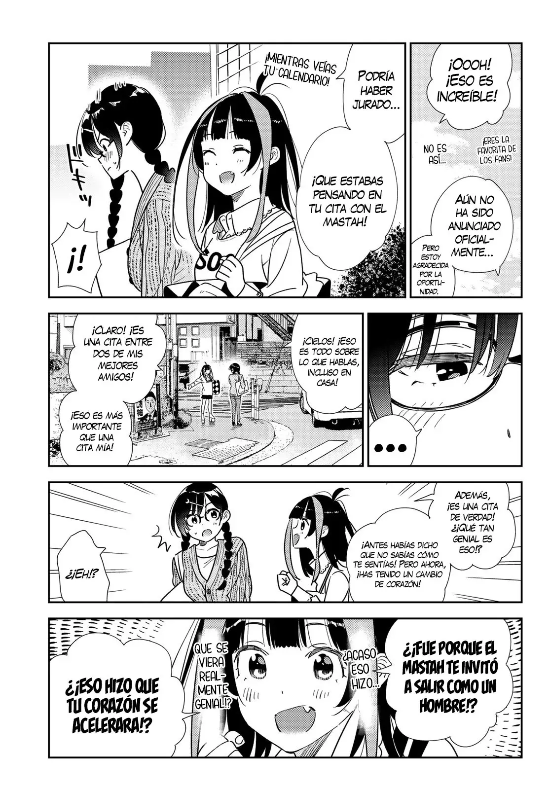 Kanojo, Okarishimasu Capítulo 319 - Página 6 en español