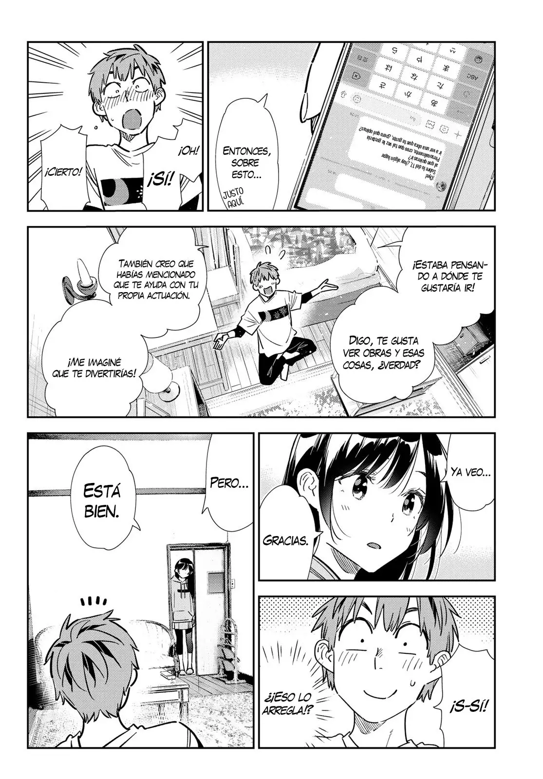 Kanojo, Okarishimasu Capítulo 321 - Página 17 en español