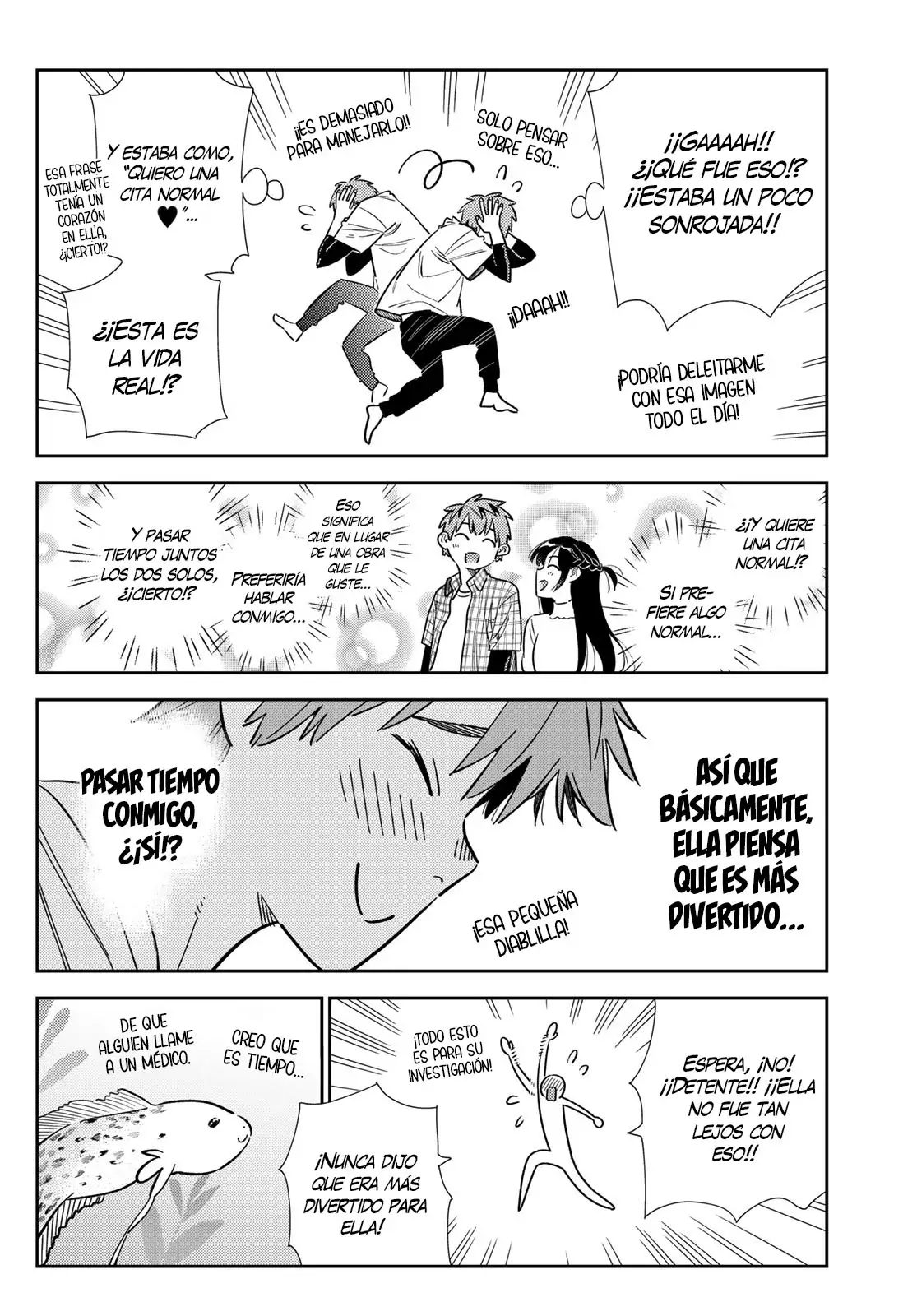 Kanojo, Okarishimasu Capítulo 322 - Página 4 en español