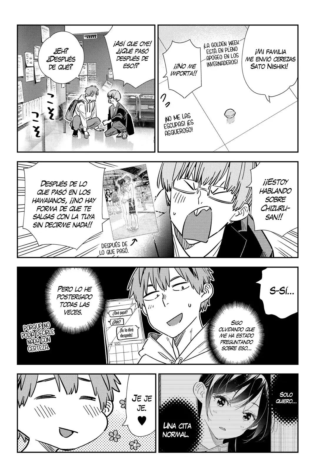 Kanojo, Okarishimasu Capítulo 322 - Página 8 en español