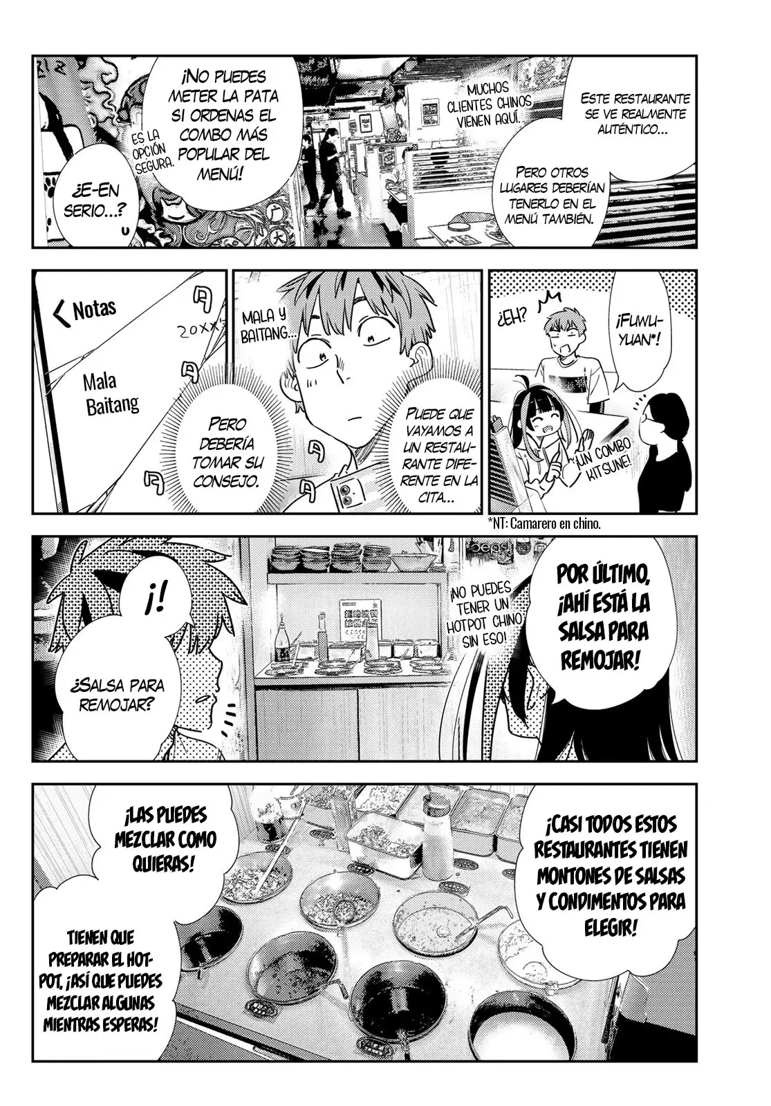 Kanojo, Okarishimasu Capítulo 325 - Página 5 en español
