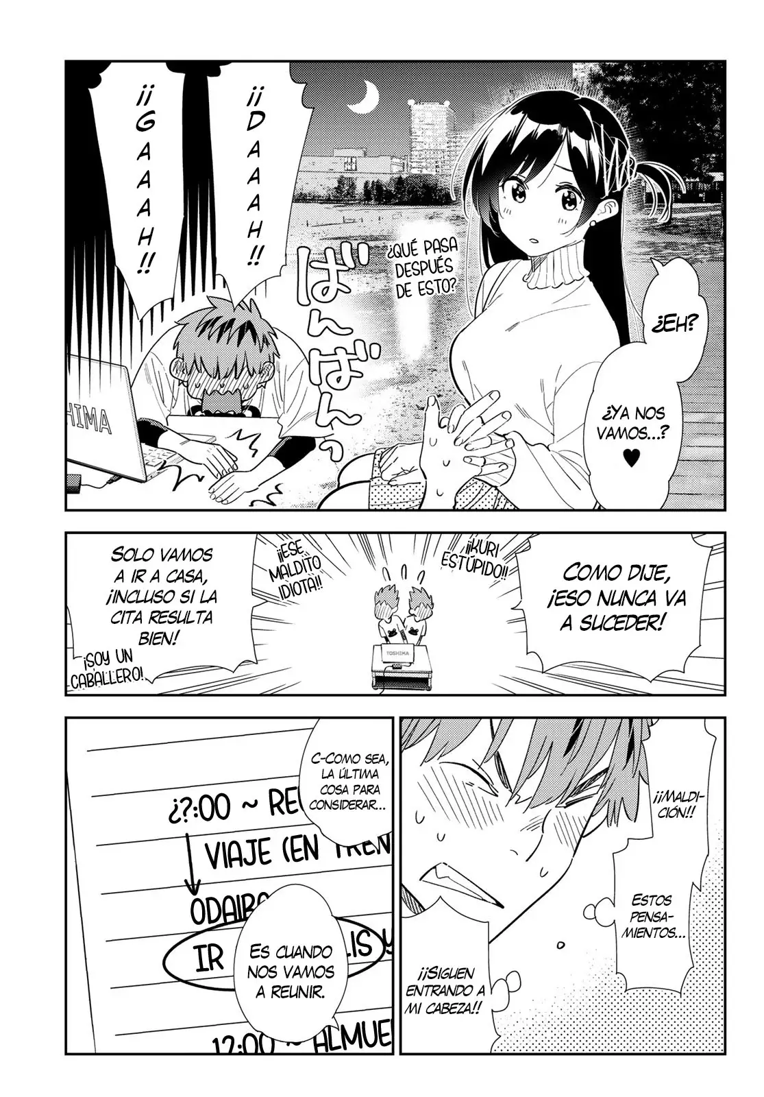 Kanojo, Okarishimasu Capítulo 326 - Página 10 en español