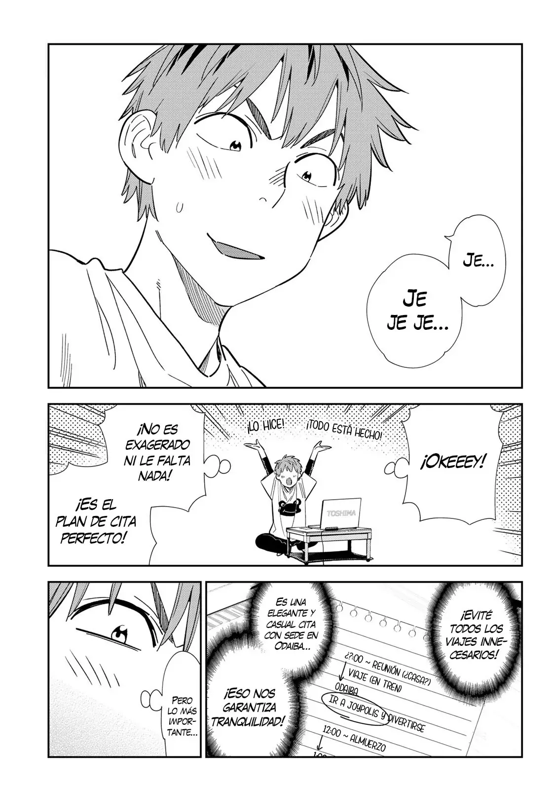 Kanojo, Okarishimasu Capítulo 326 - Página 4 en español