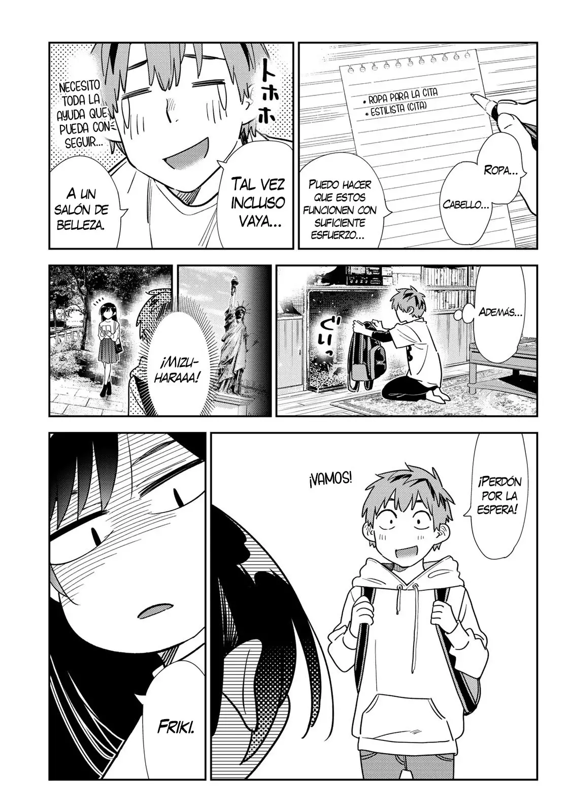 Kanojo, Okarishimasu Capítulo 328 - Página 10 en español