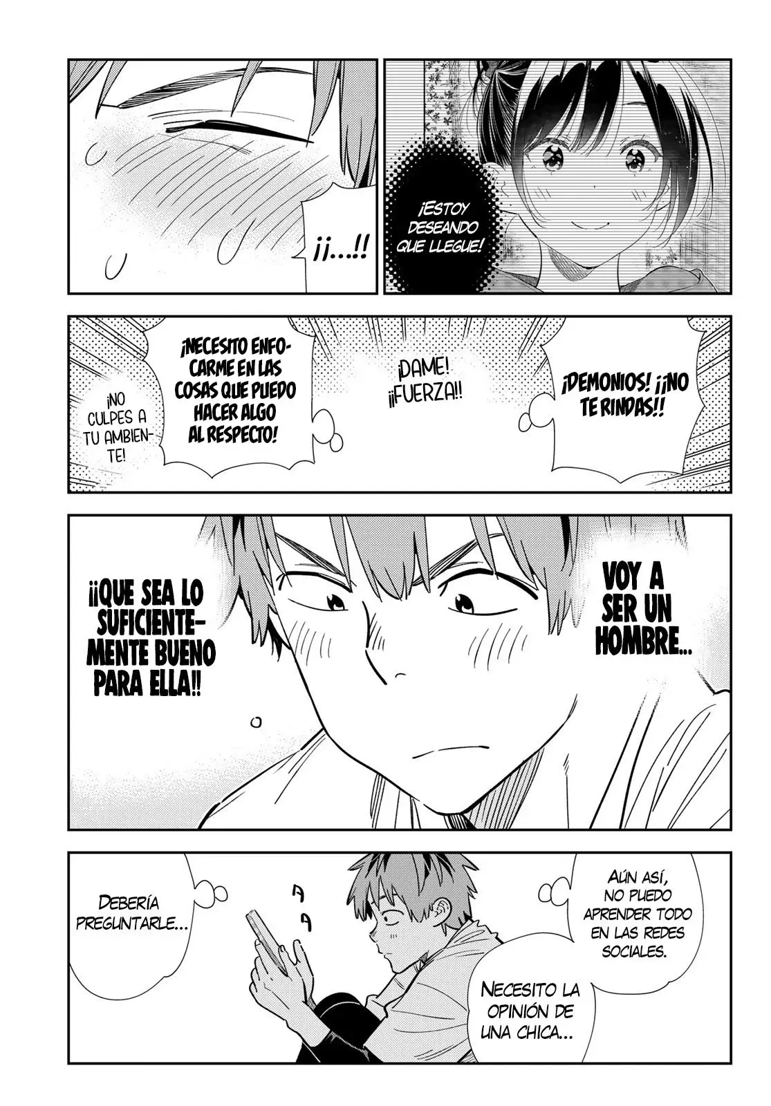 Kanojo, Okarishimasu Capítulo 328 - Página 12 en español