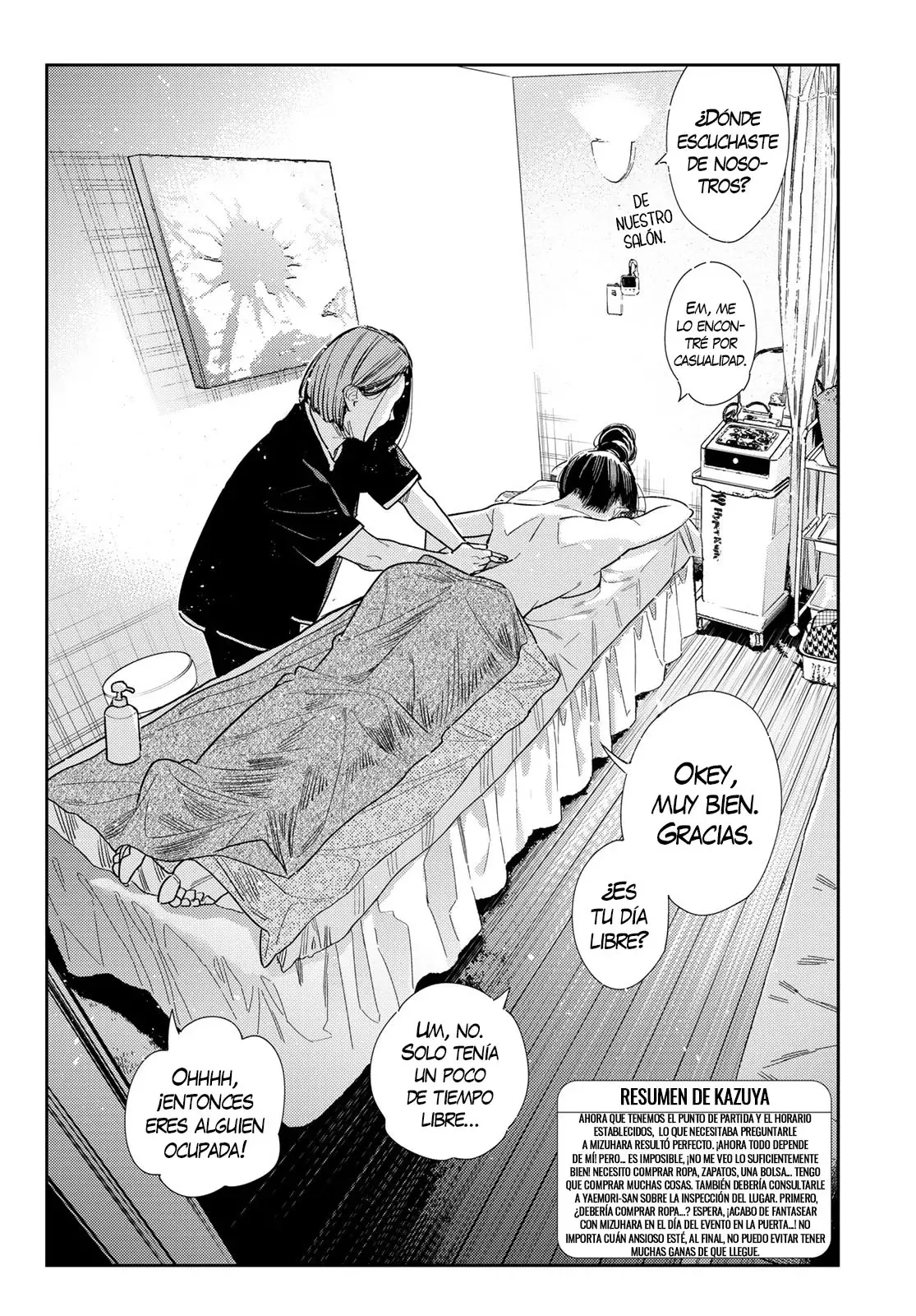 Kanojo, Okarishimasu Capítulo 329 - Página 3 en español