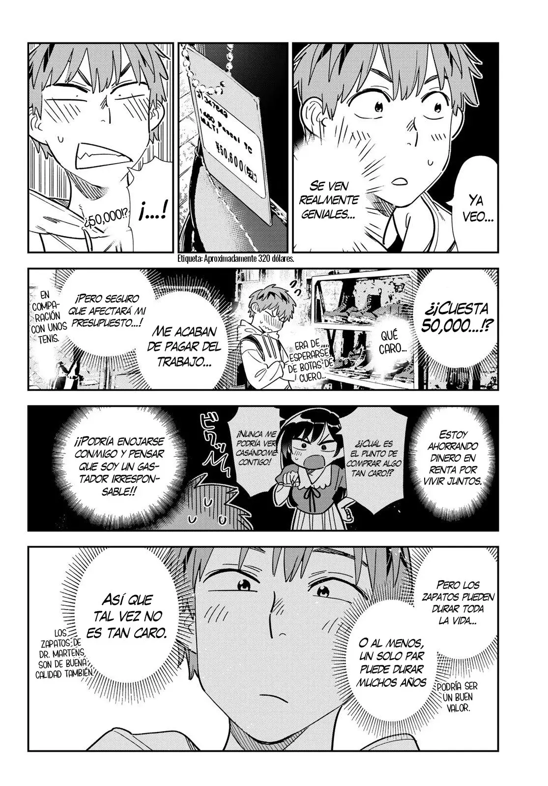 Kanojo, Okarishimasu Capítulo 330 - Página 15 en español