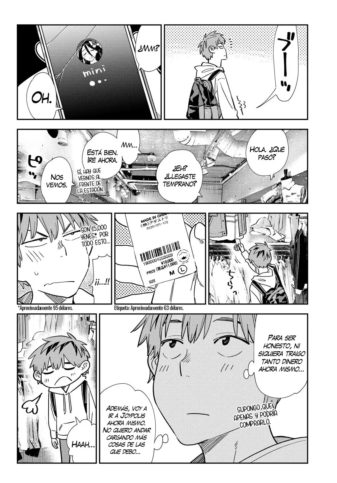 Kanojo, Okarishimasu Capítulo 331 - Página 13 en español
