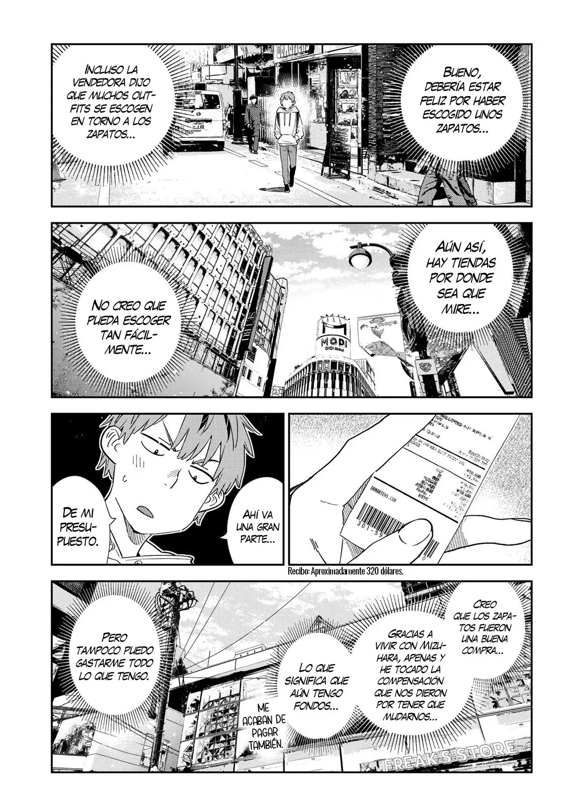 Kanojo, Okarishimasu Capítulo 331 - Página 4 en español