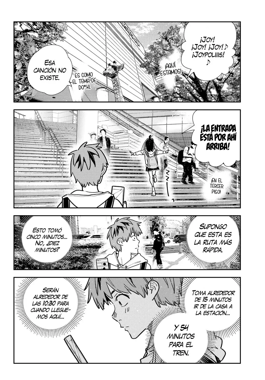 Kanojo, Okarishimasu Capítulo 332 - Página 17 en español