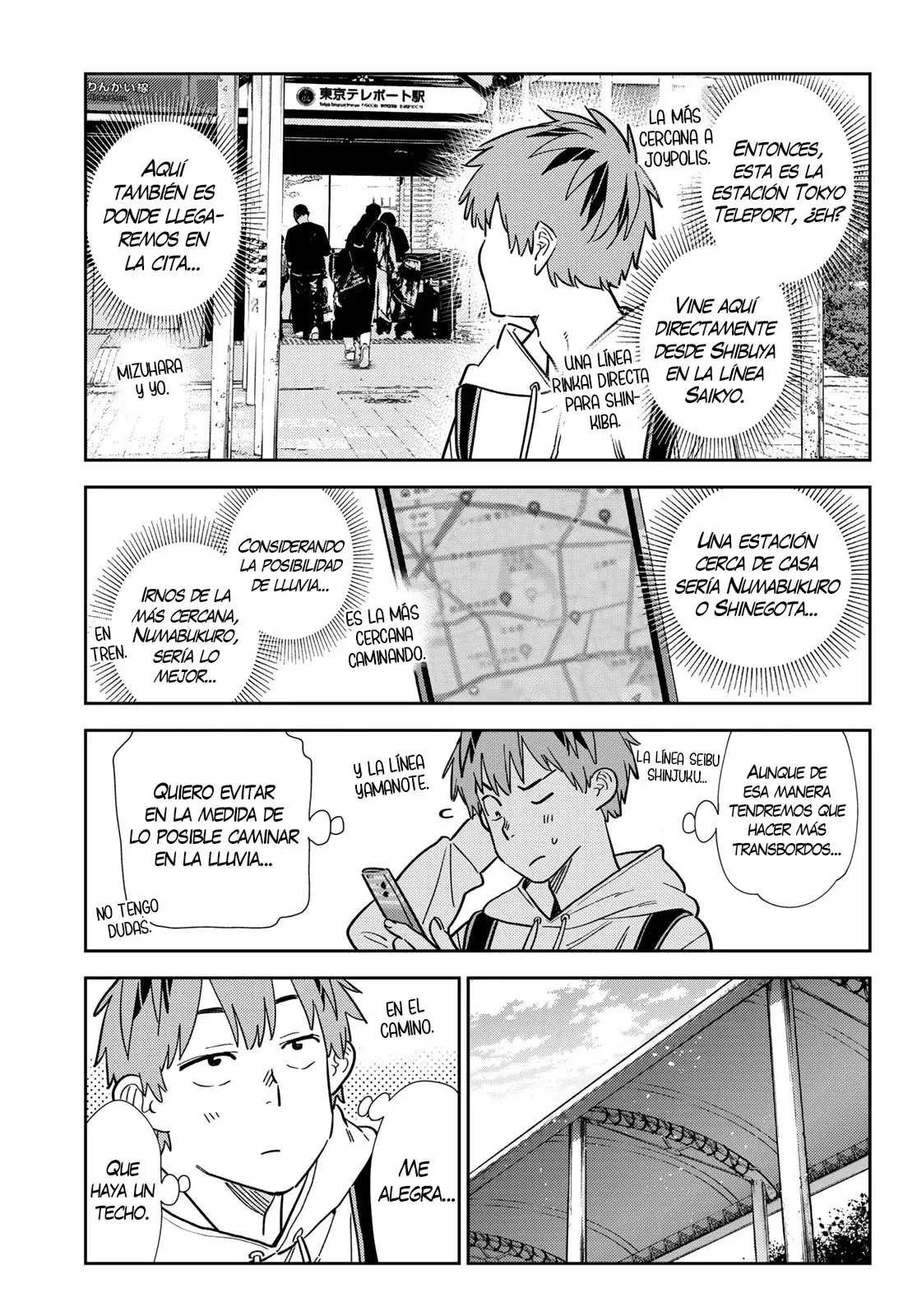 Kanojo, Okarishimasu Capítulo 332 - Página 4 en español