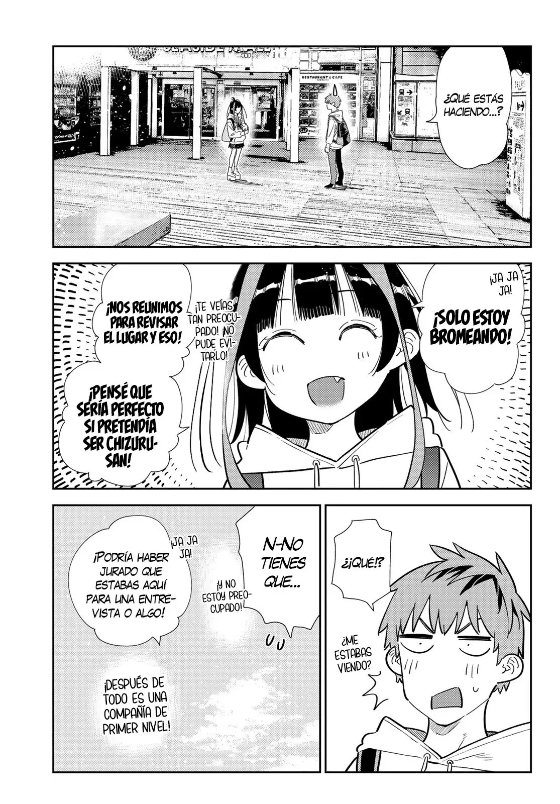 Kanojo, Okarishimasu Capítulo 333 - Página 4 en español