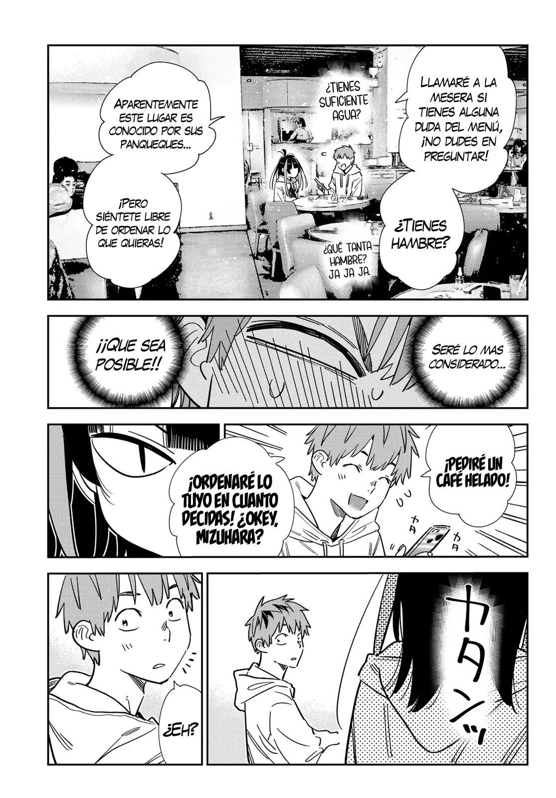 Kanojo, Okarishimasu Capítulo 335 - Página 12 en español