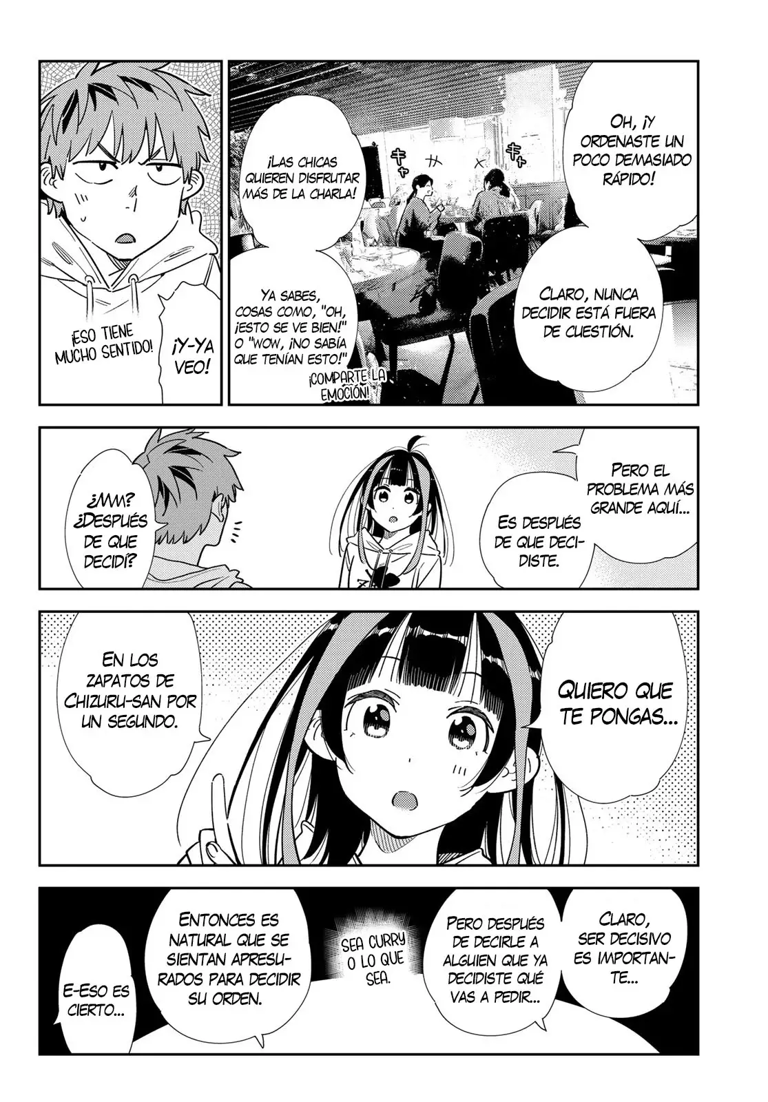 Kanojo, Okarishimasu Capítulo 335 - Página 15 en español