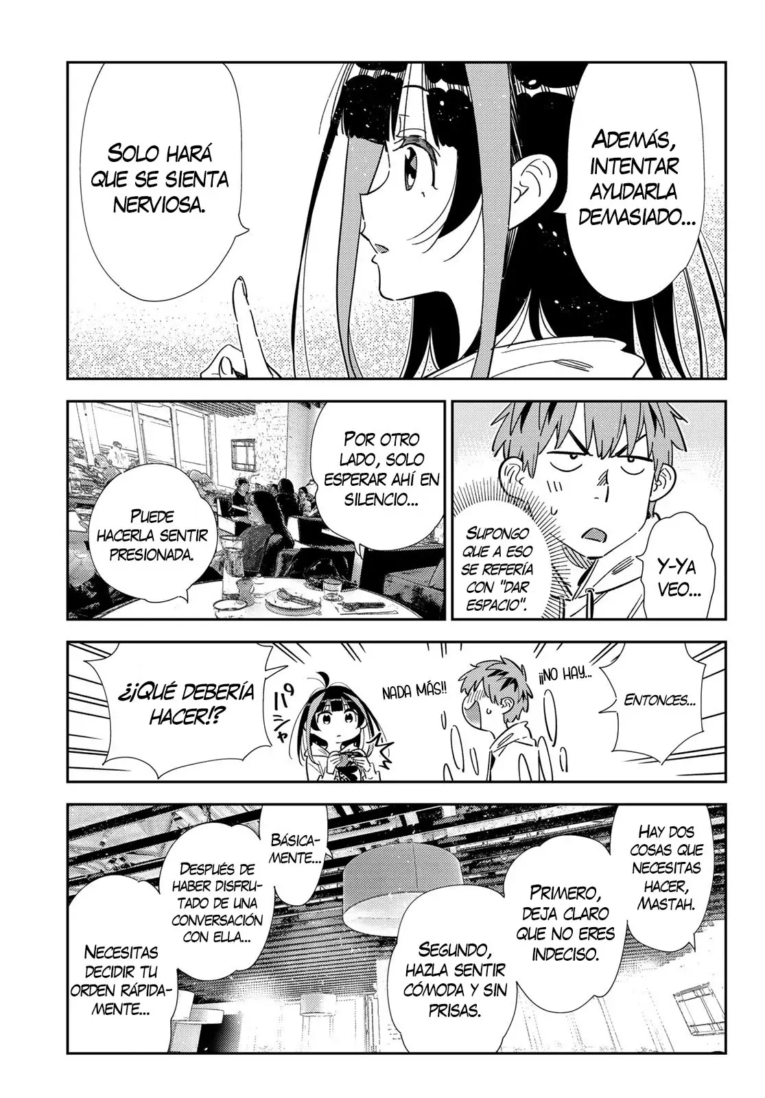 Kanojo, Okarishimasu Capítulo 335 - Página 16 en español