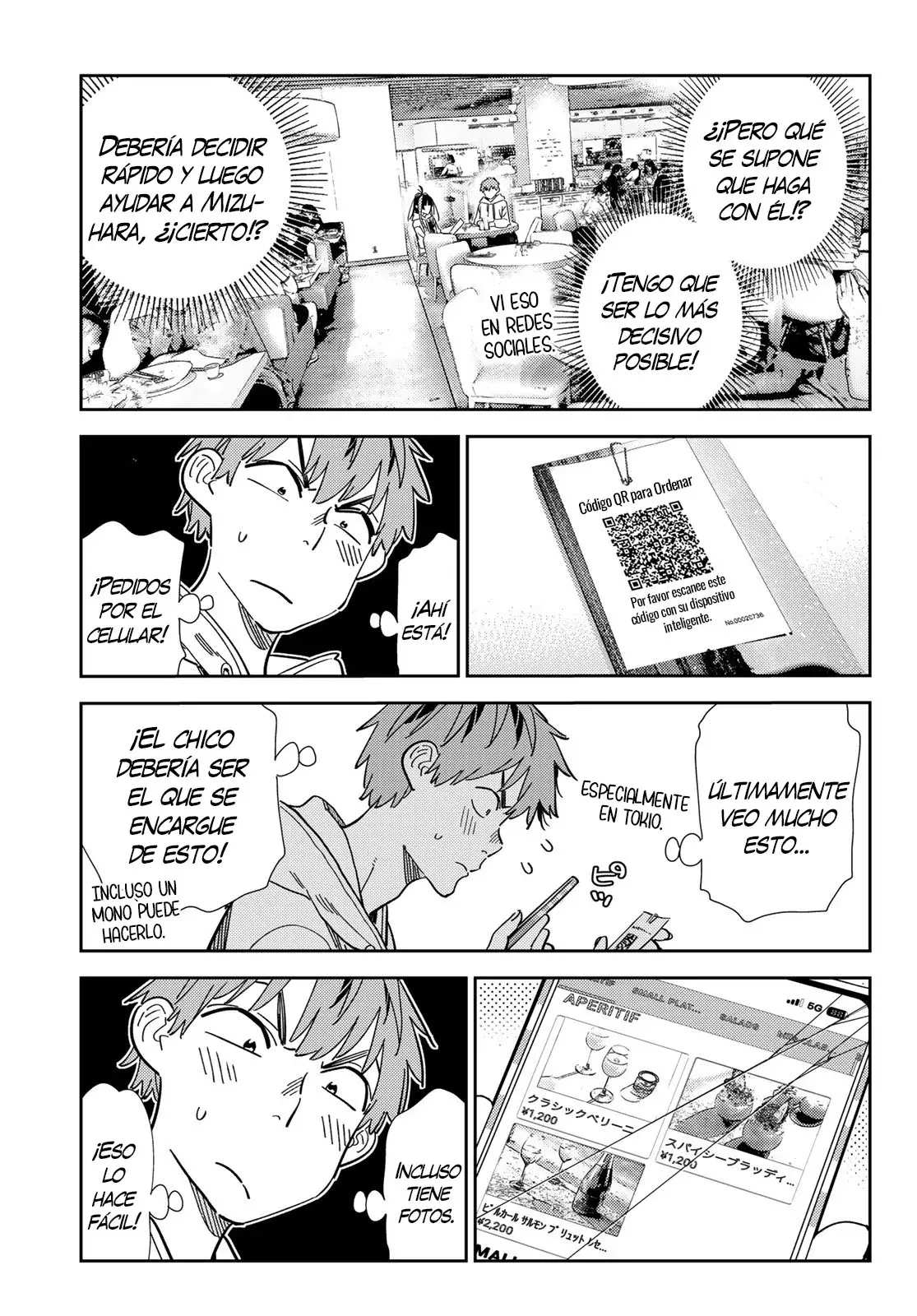 Kanojo, Okarishimasu Capítulo 335 - Página 8 en español