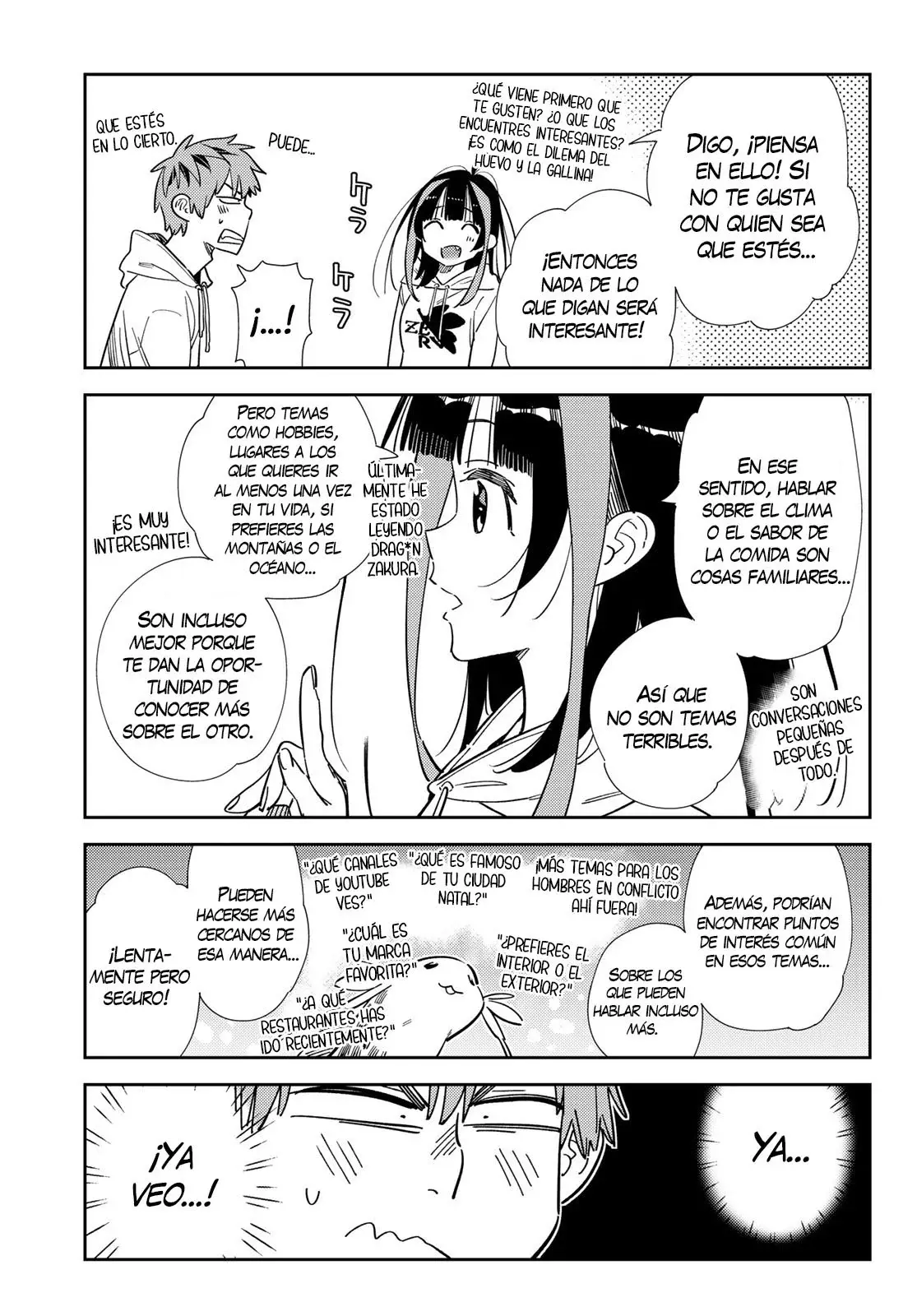 Kanojo, Okarishimasu Capítulo 336 - Página 10 en español