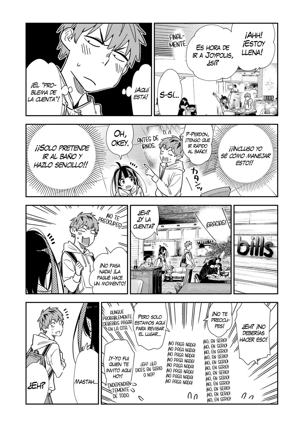 Kanojo, Okarishimasu Capítulo 336 - Página 12 en español