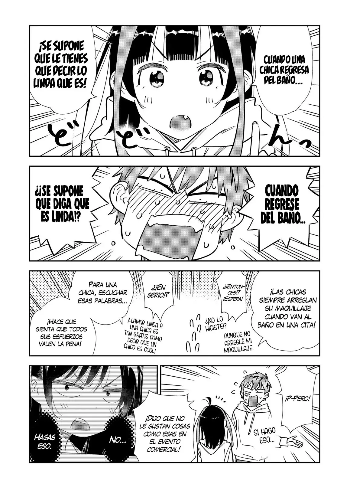 Kanojo, Okarishimasu Capítulo 338 - Página 15 en español