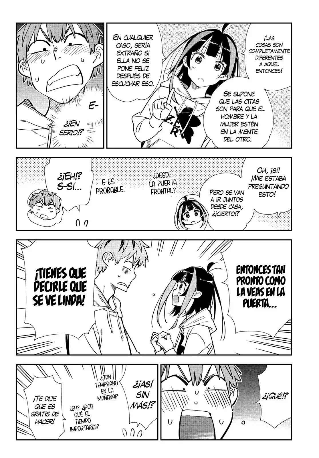 Kanojo, Okarishimasu Capítulo 338 - Página 16 en español