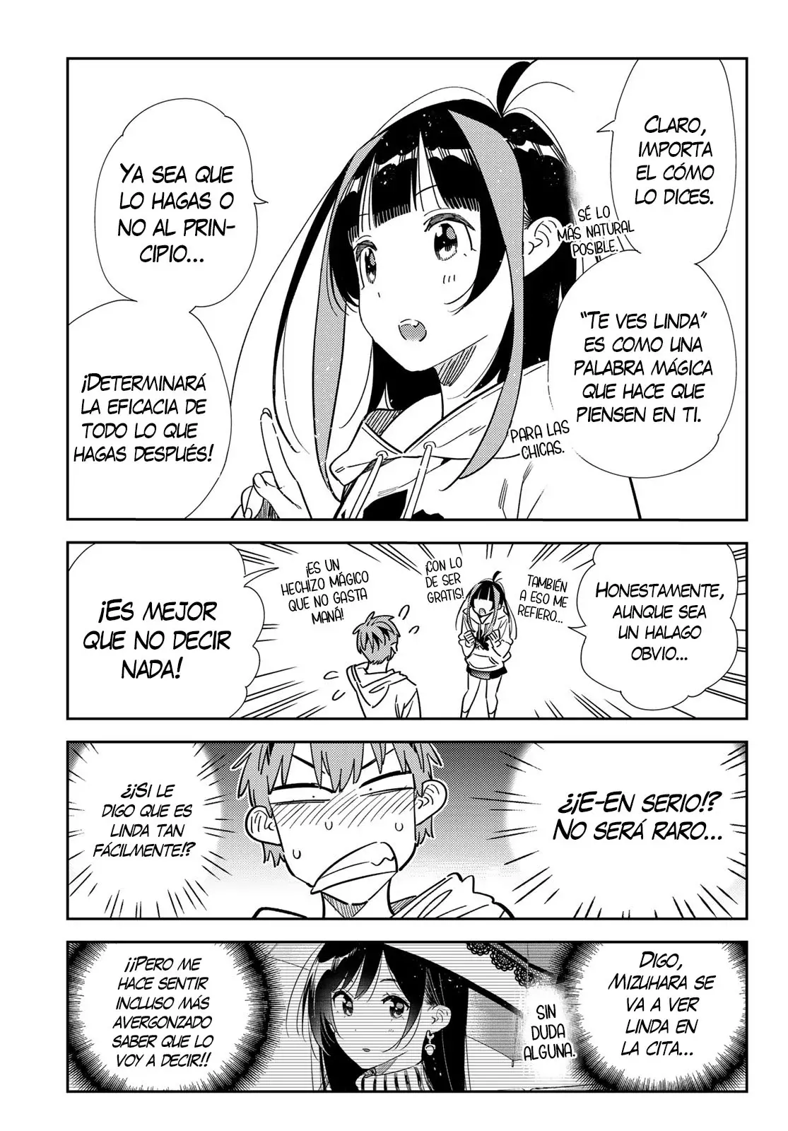 Kanojo, Okarishimasu Capítulo 338 - Página 17 en español