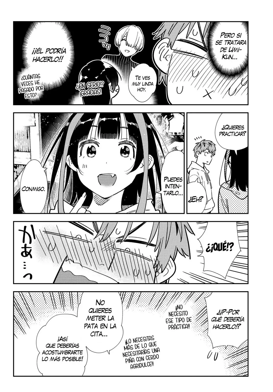 Kanojo, Okarishimasu Capítulo 338 - Página 18 en español