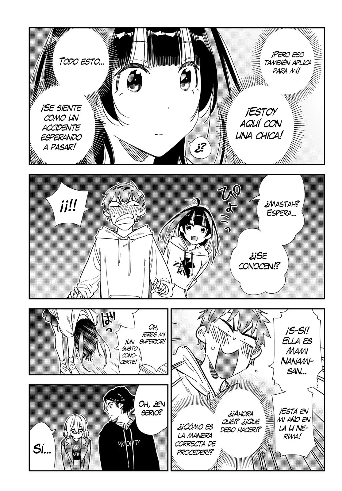 Kanojo, Okarishimasu Capítulo 342 - Página 18 en español
