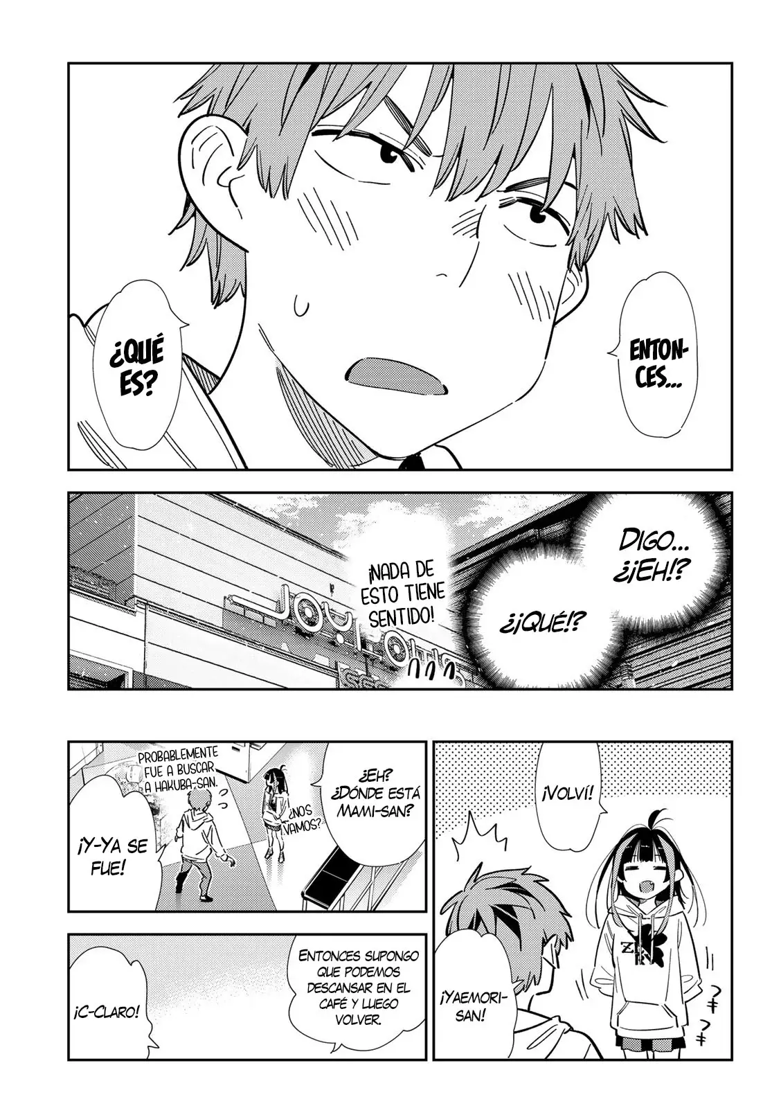 Kanojo, Okarishimasu Capítulo 343 - Página 19 en español
