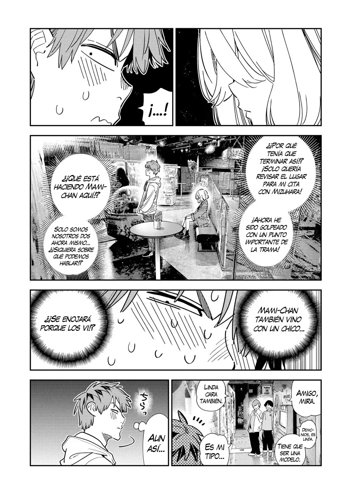 Kanojo, Okarishimasu Capítulo 343 - Página 4 en español