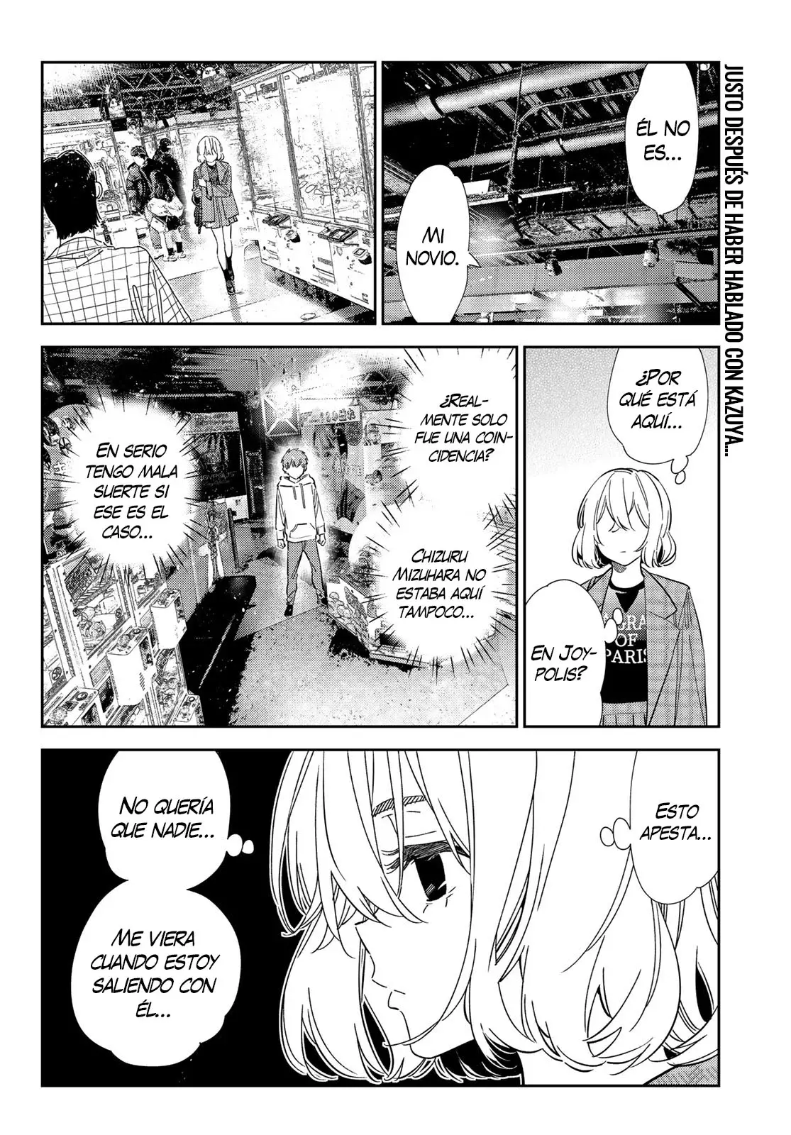 Kanojo, Okarishimasu Capítulo 344 - Página 3 en español