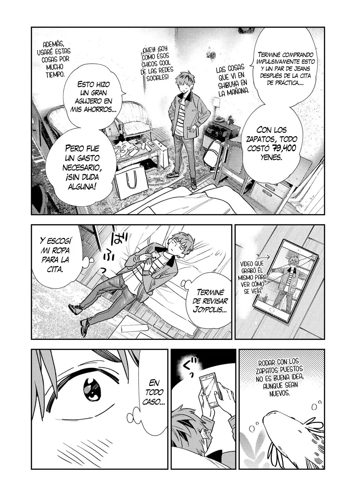 Kanojo, Okarishimasu Capítulo 345 - Página 4 en español