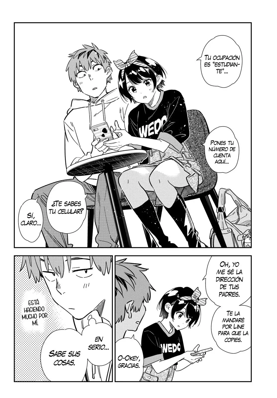 Kanojo, Okarishimasu Capítulo 347 - Página 11 en español