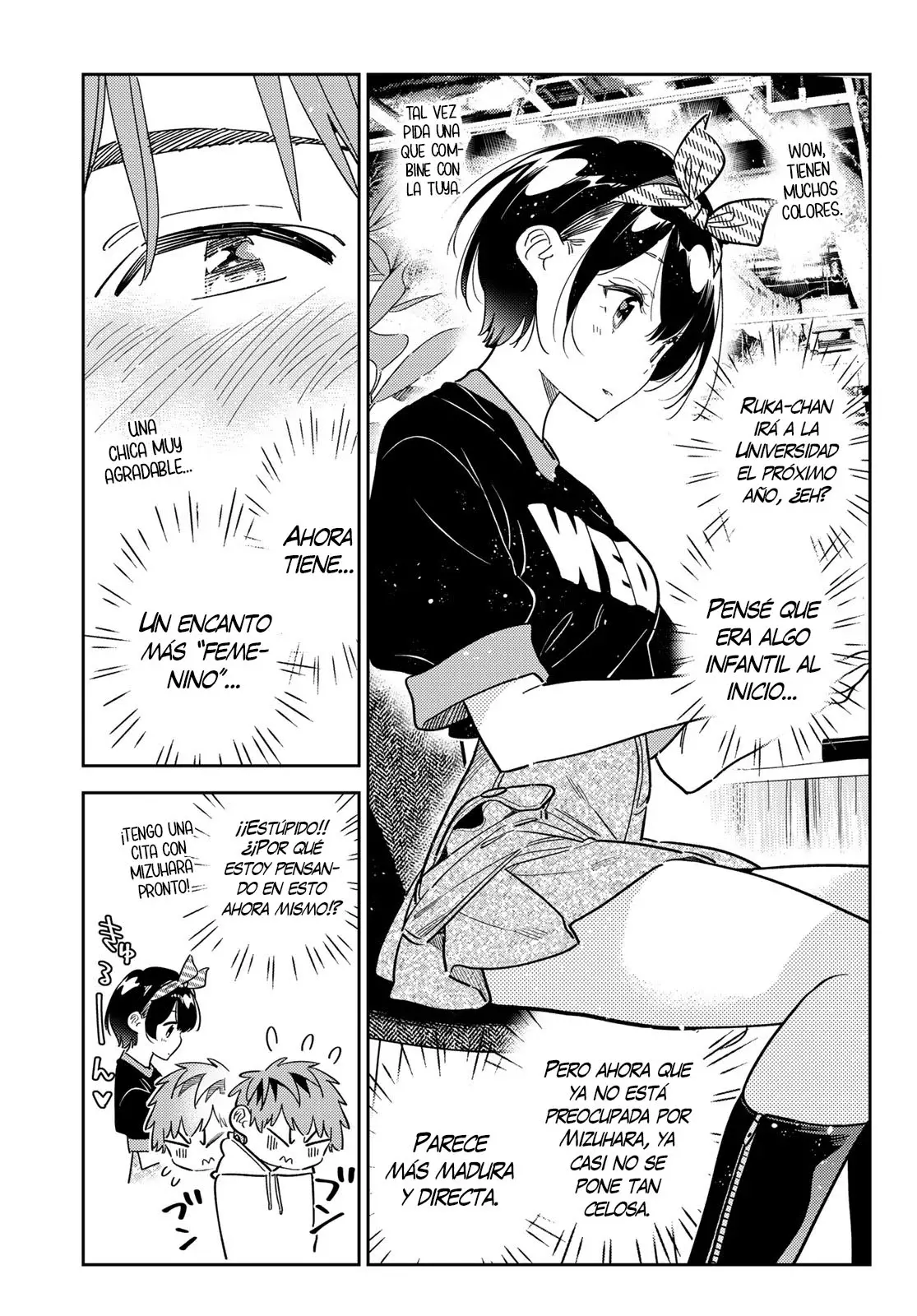 Kanojo, Okarishimasu Capítulo 347 - Página 12 en español