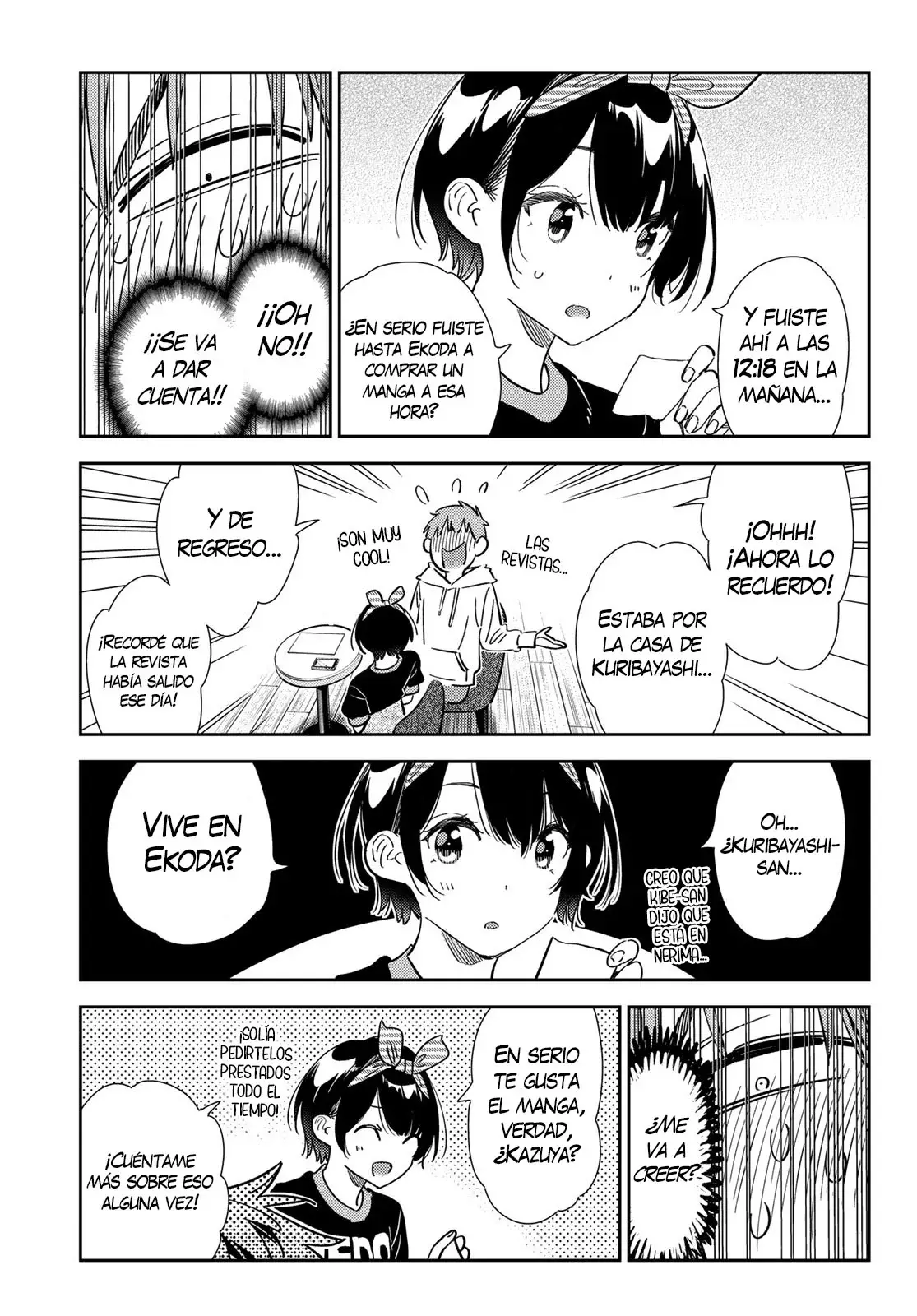 Kanojo, Okarishimasu Capítulo 347 - Página 14 en español