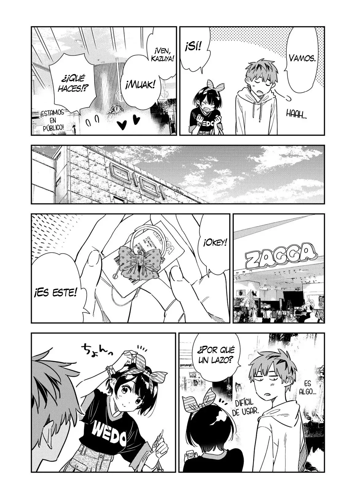 Kanojo, Okarishimasu Capítulo 348 - Página 10 en español