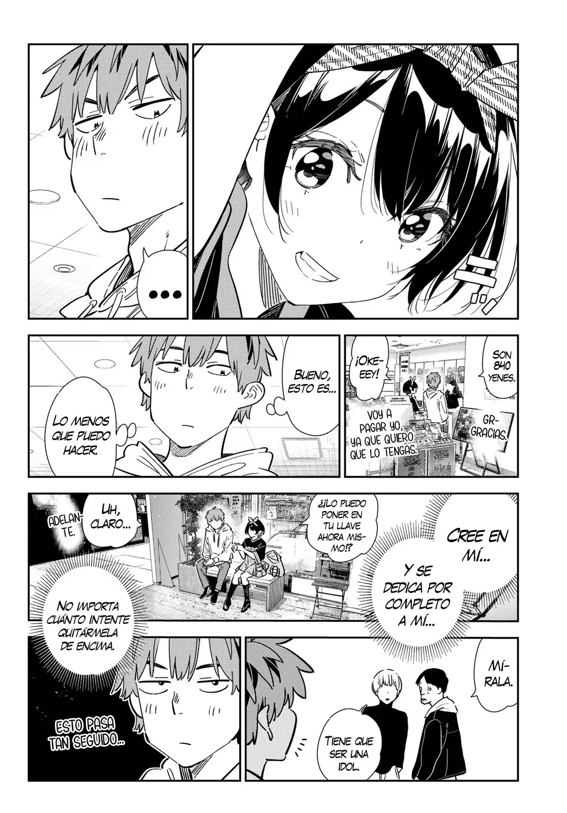 Kanojo, Okarishimasu Capítulo 348 - Página 11 en español