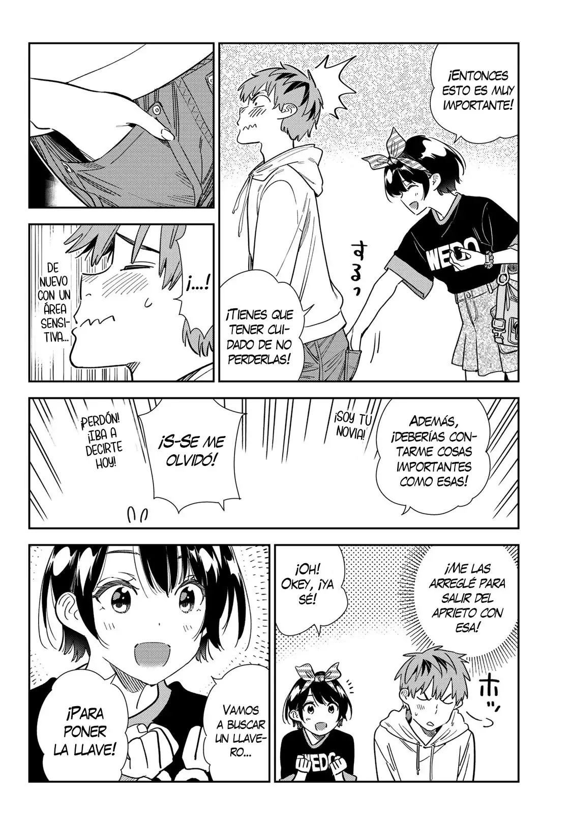 Kanojo, Okarishimasu Capítulo 348 - Página 7 en español