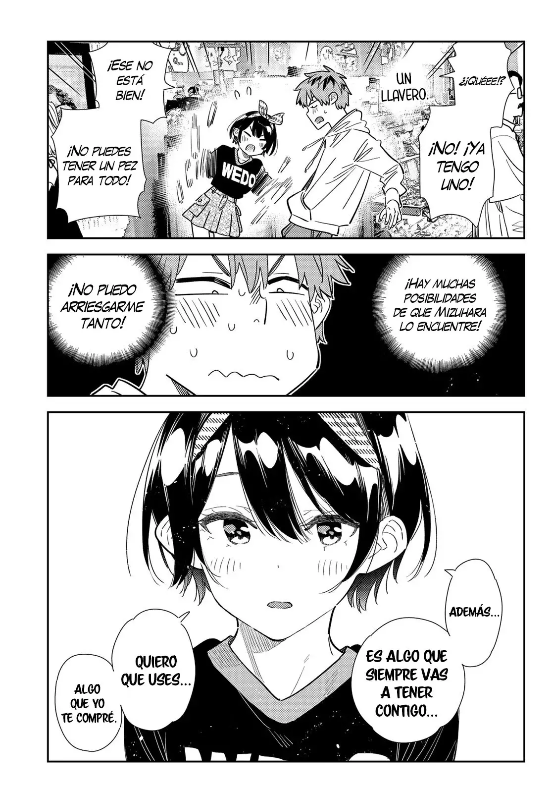 Kanojo, Okarishimasu Capítulo 348 - Página 8 en español