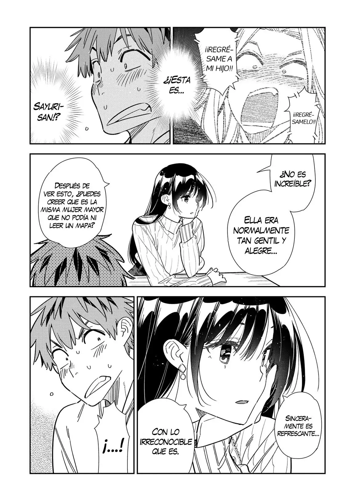 Kanojo, Okarishimasu Capítulo 349 - Página 16 en español