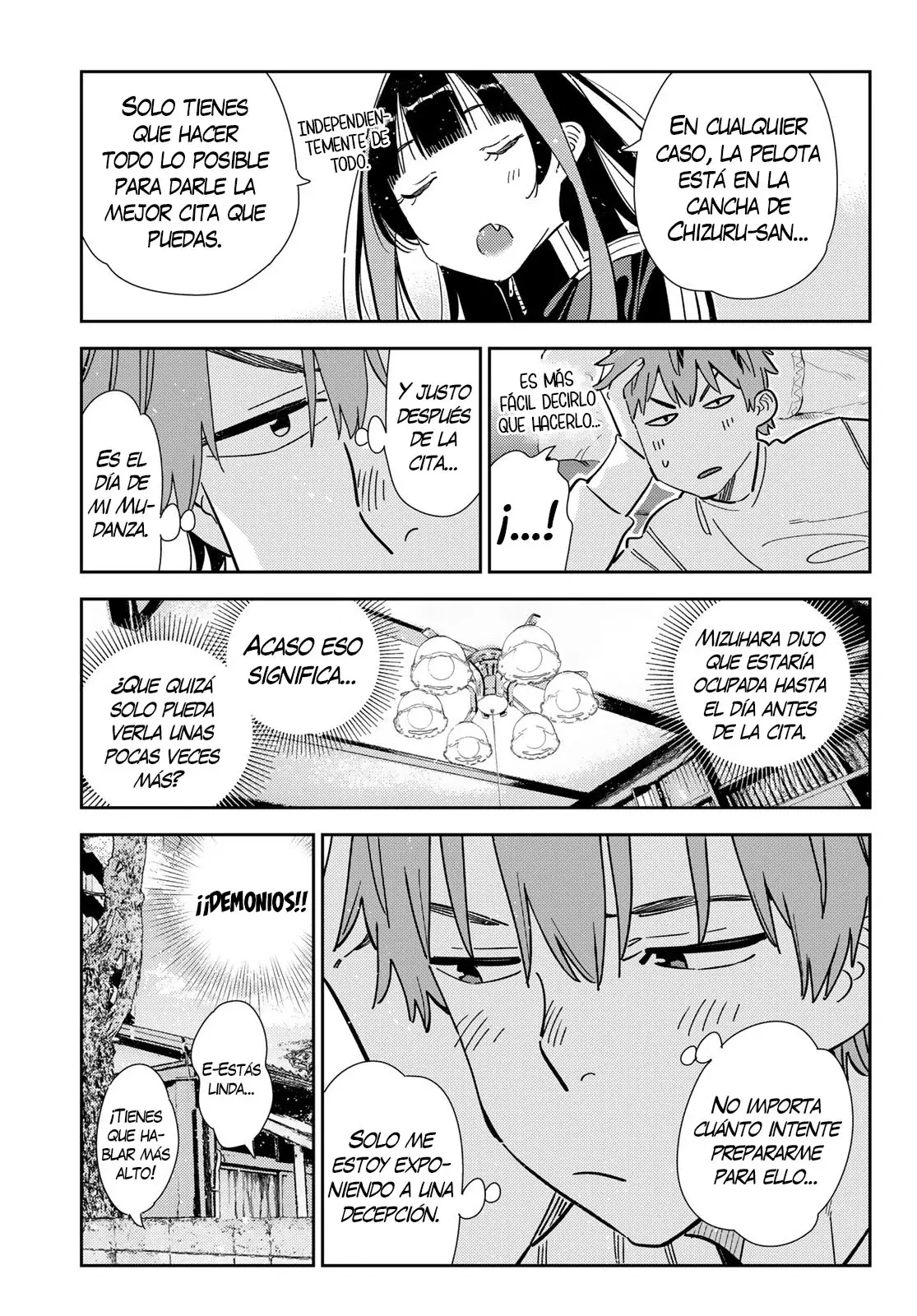 Kanojo, Okarishimasu Capítulo 349 - Página 8 en español