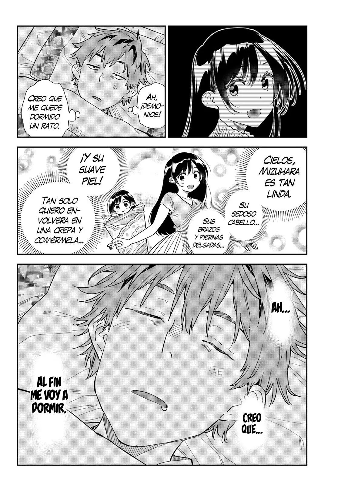 Kanojo, Okarishimasu Capítulo 350 - Página 12 en español