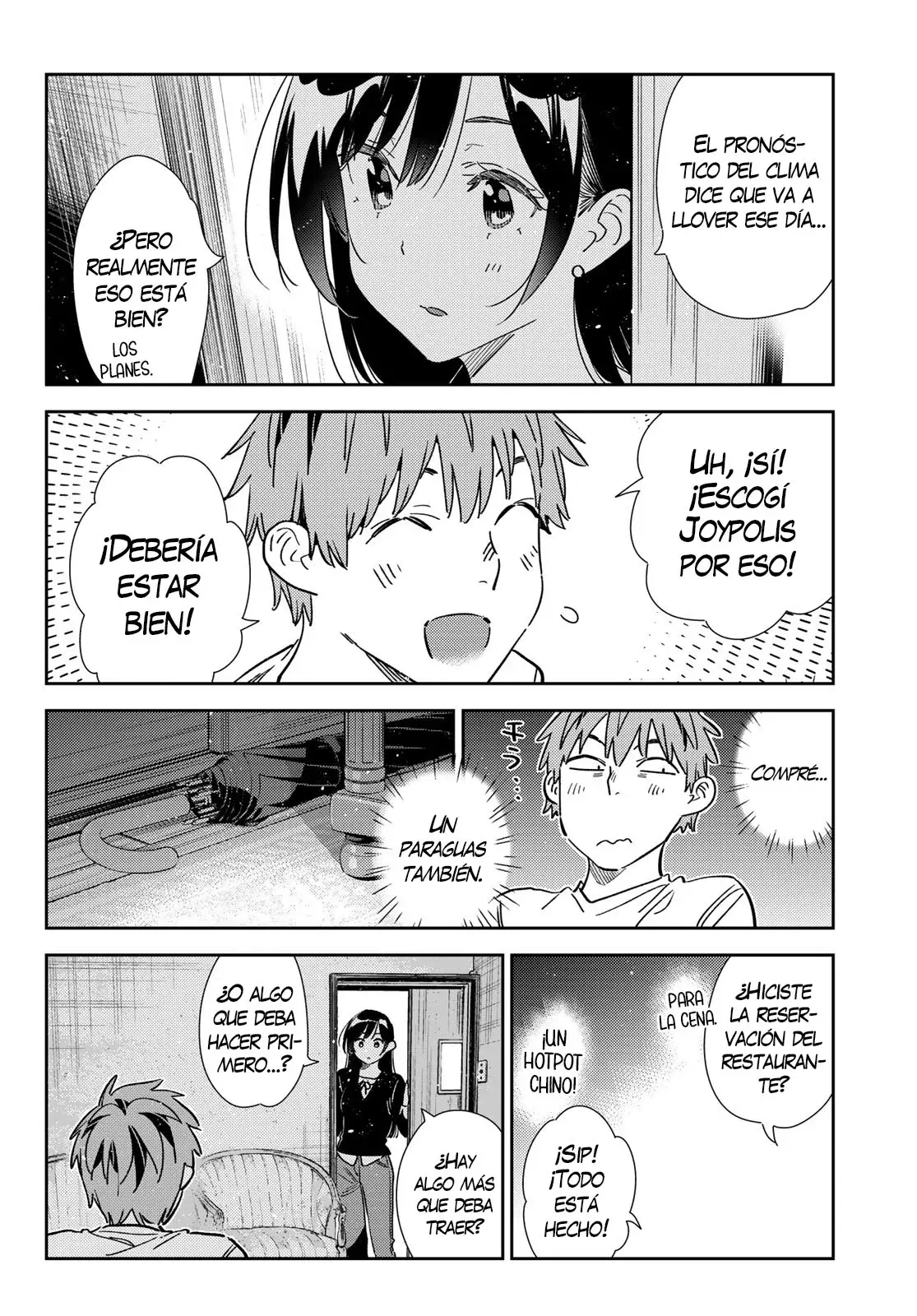 Kanojo, Okarishimasu Capítulo 350 - Página 16 en español
