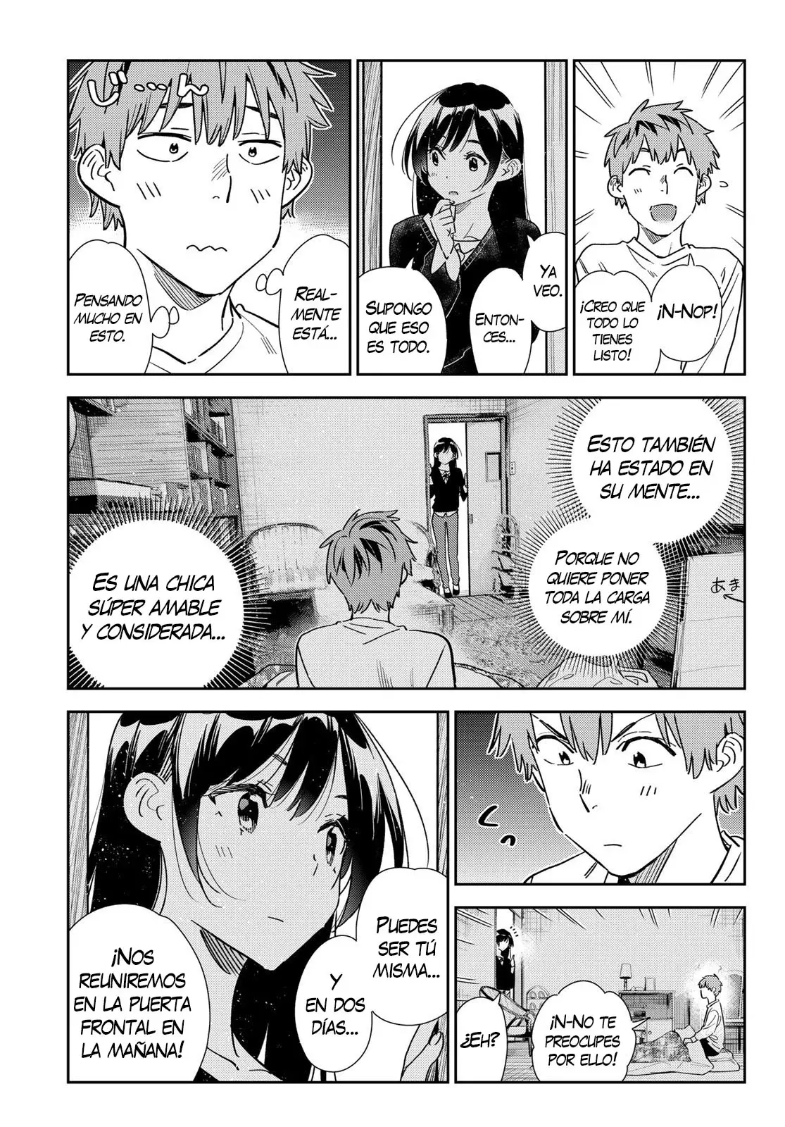 Kanojo, Okarishimasu Capítulo 350 - Página 17 en español