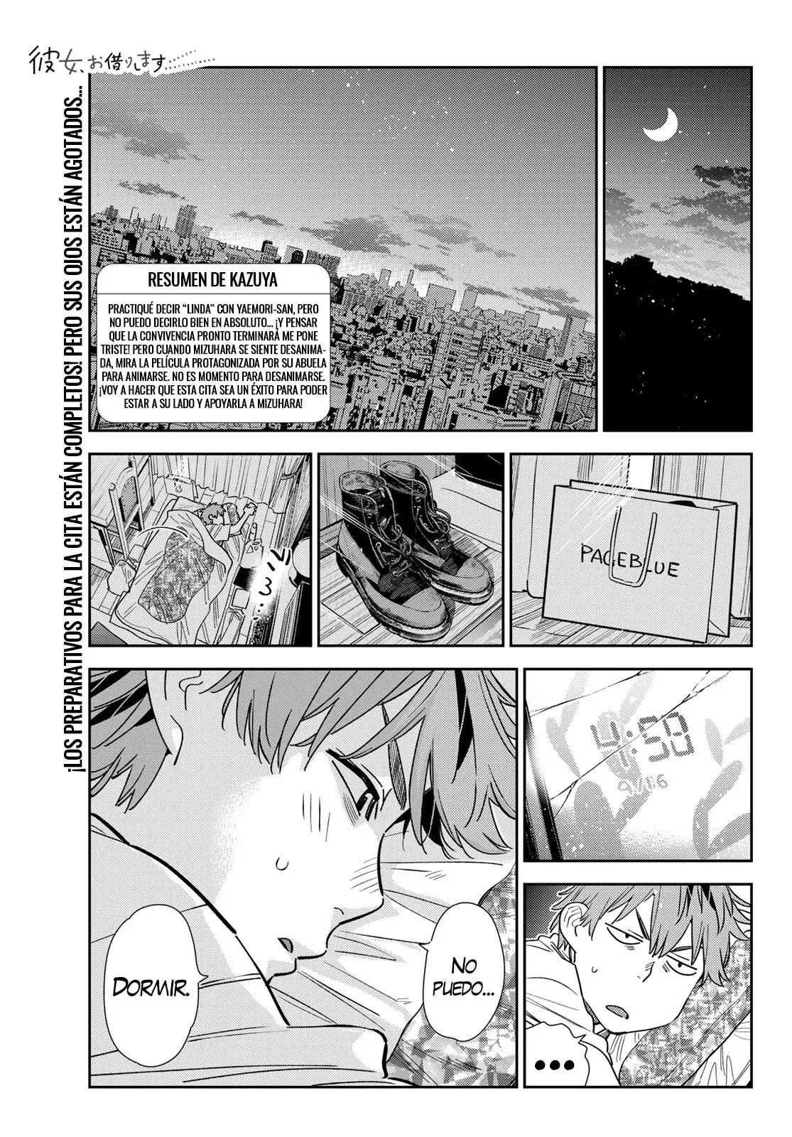 Kanojo, Okarishimasu Capítulo 350 - Página 3 en español