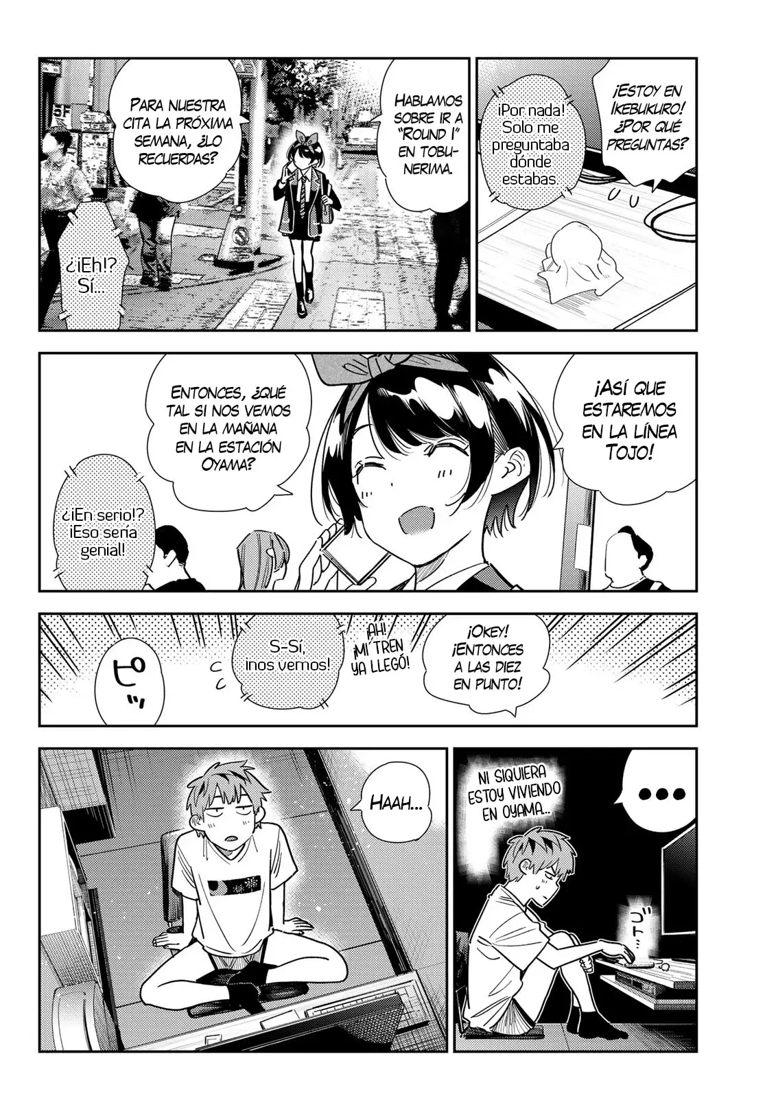 Kanojo, Okarishimasu Capítulo 351 - Página 10 en español