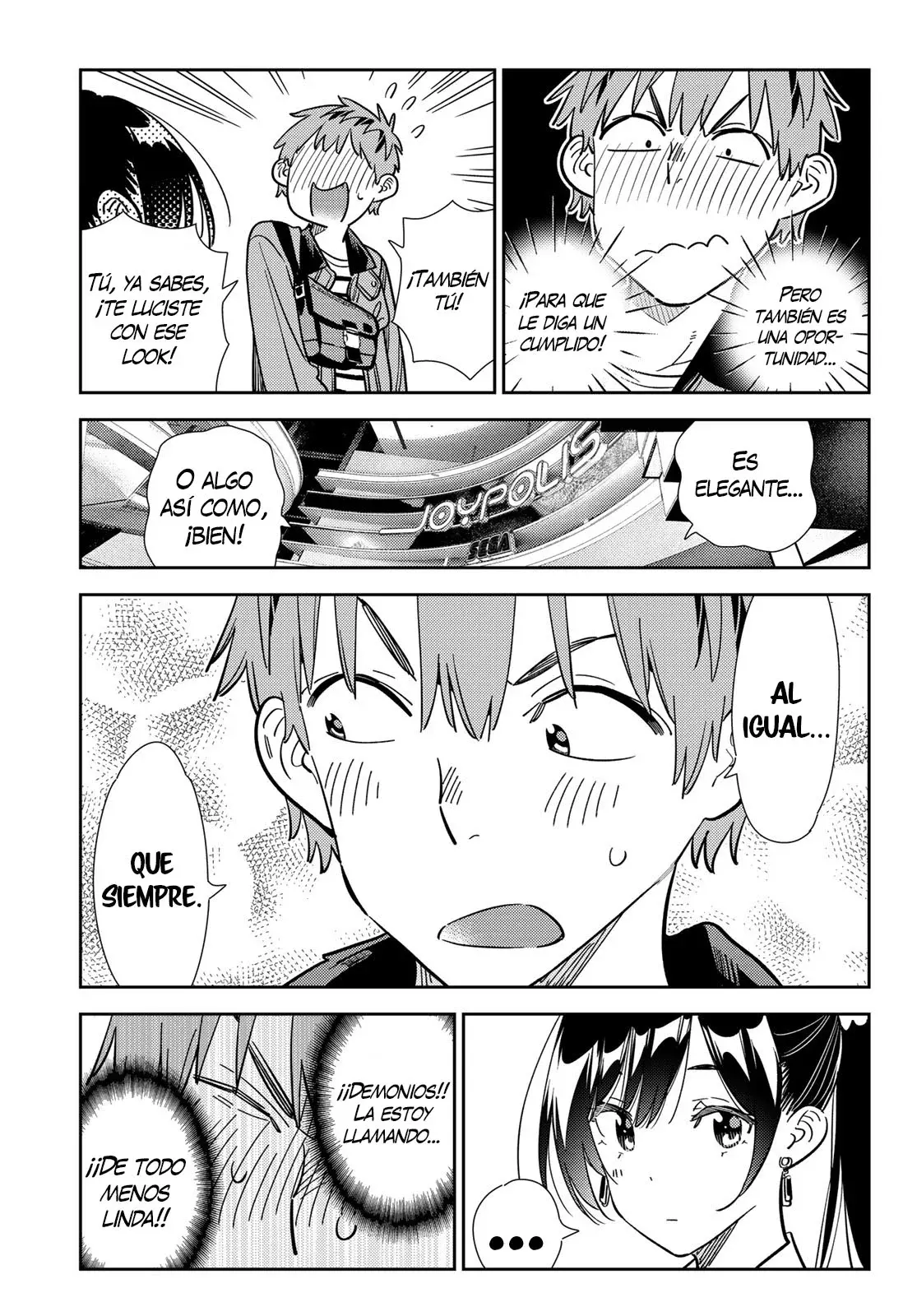 Kanojo, Okarishimasu Capítulo 355 - Página 16 en español