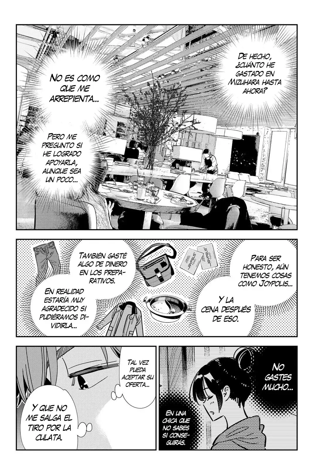 Kanojo, Okarishimasu Capítulo 361 - Página 5 en español